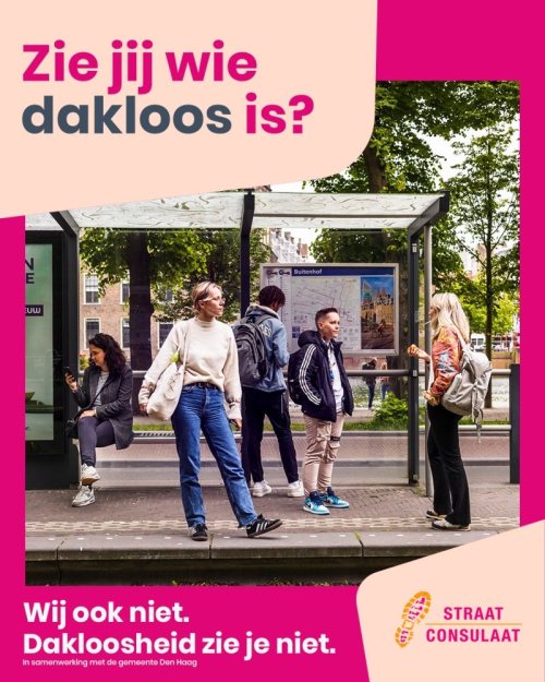 Zie jij wie dakloos is?